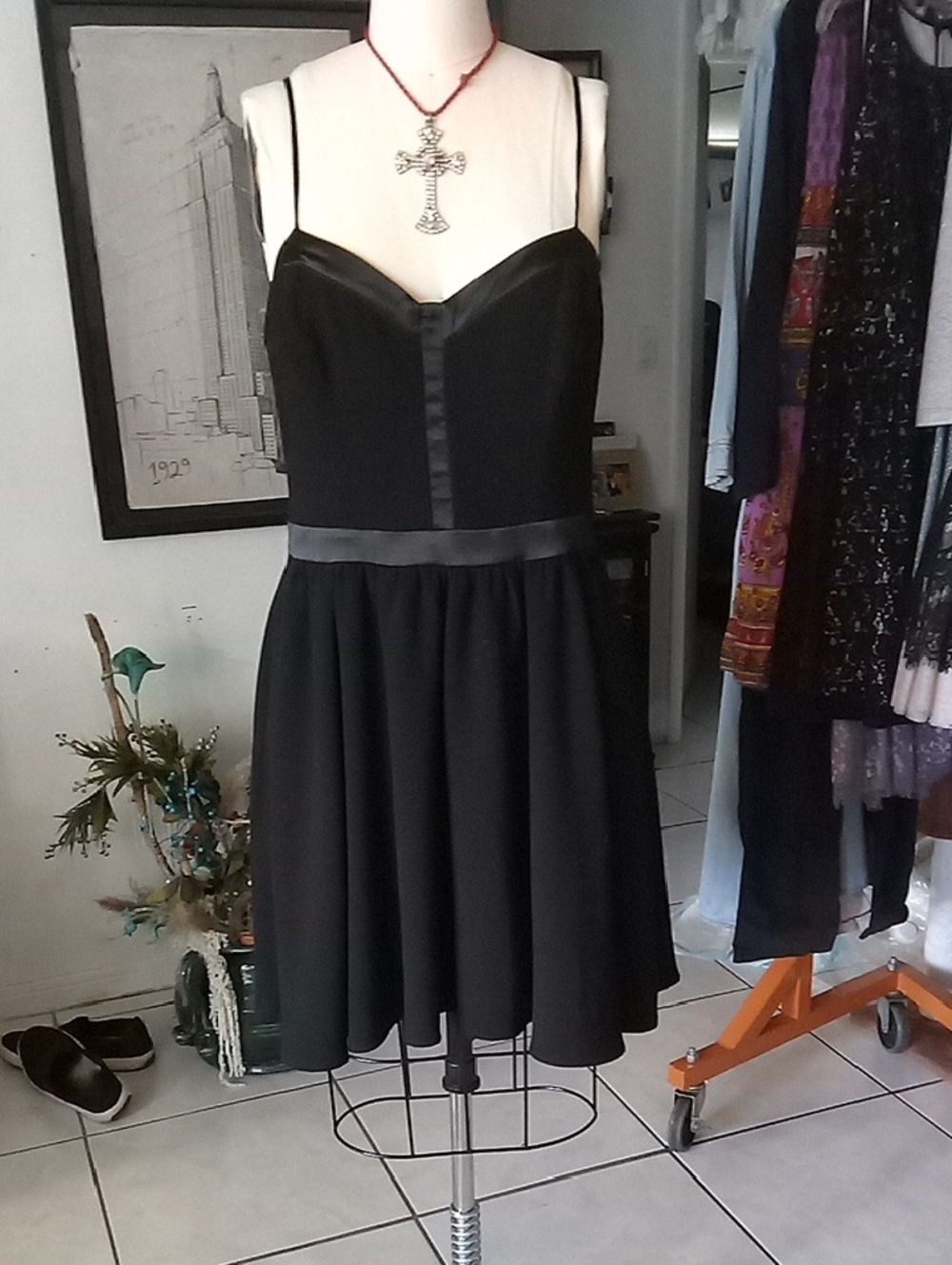 Guess Black Mini Dress